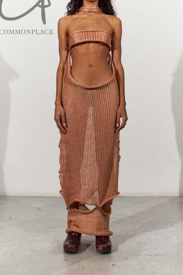 Vitelli pipe woven dress FW22_OKT_E002_S